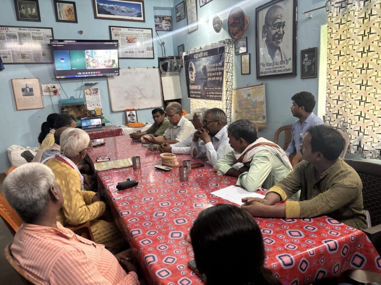 वरिष्ठ पत्रकार एवं पर्यावरणविद अमरनाथ झा को दी गई श्रद्धांजलि